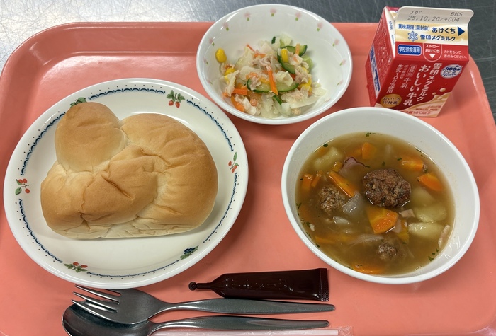10月7日今日の給食