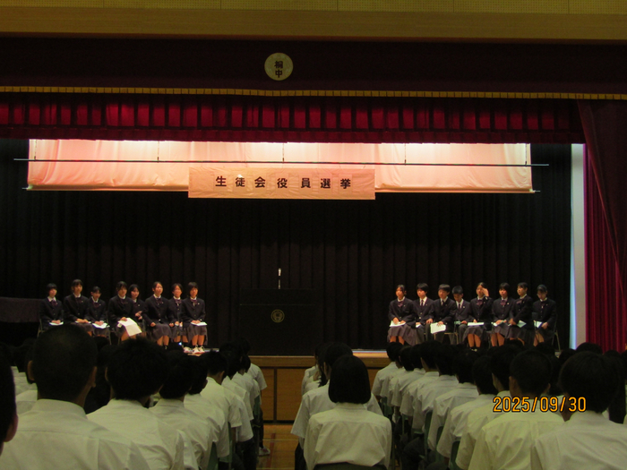 演説の様子（1）