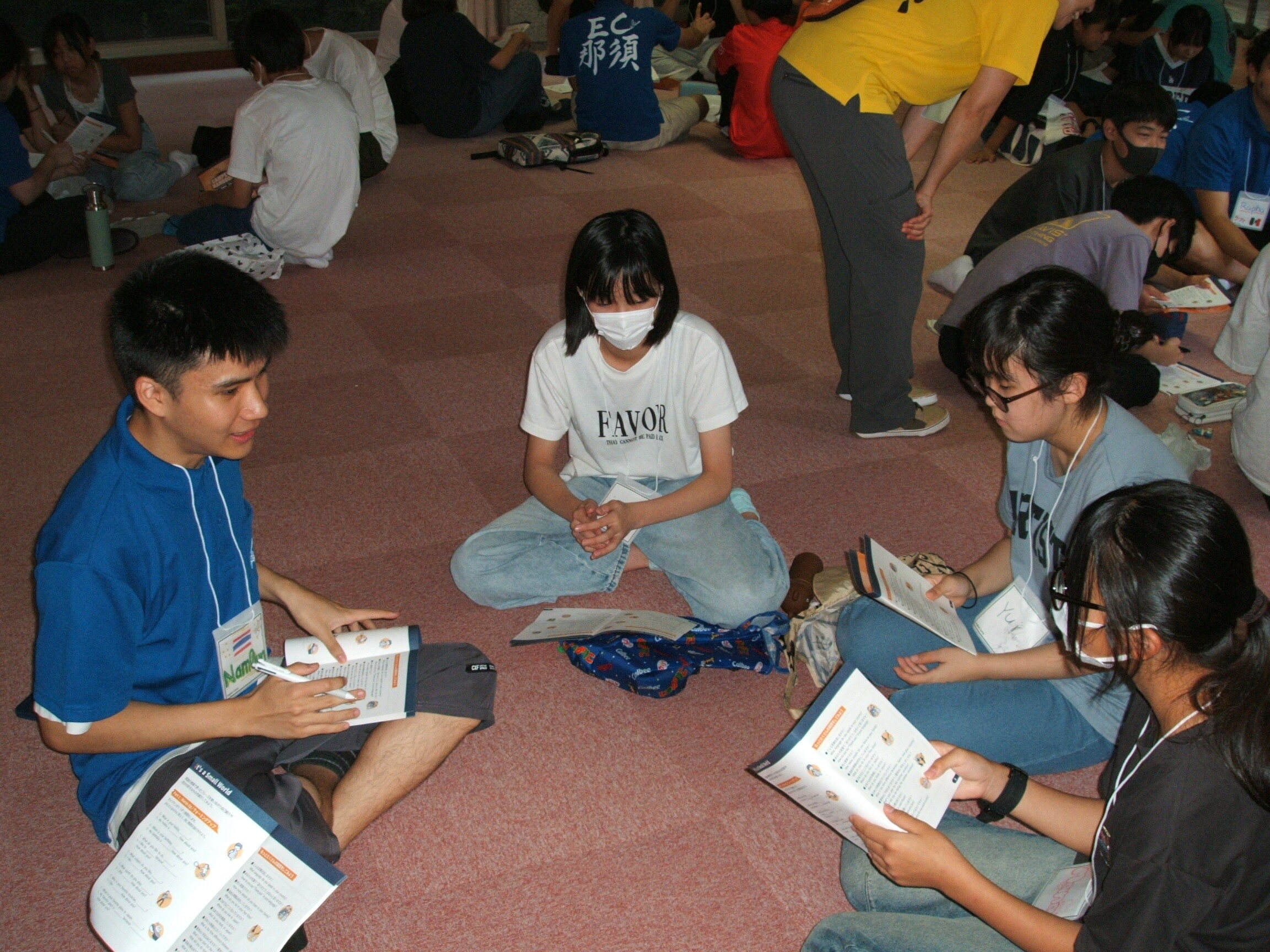 留学生との交流の様子2