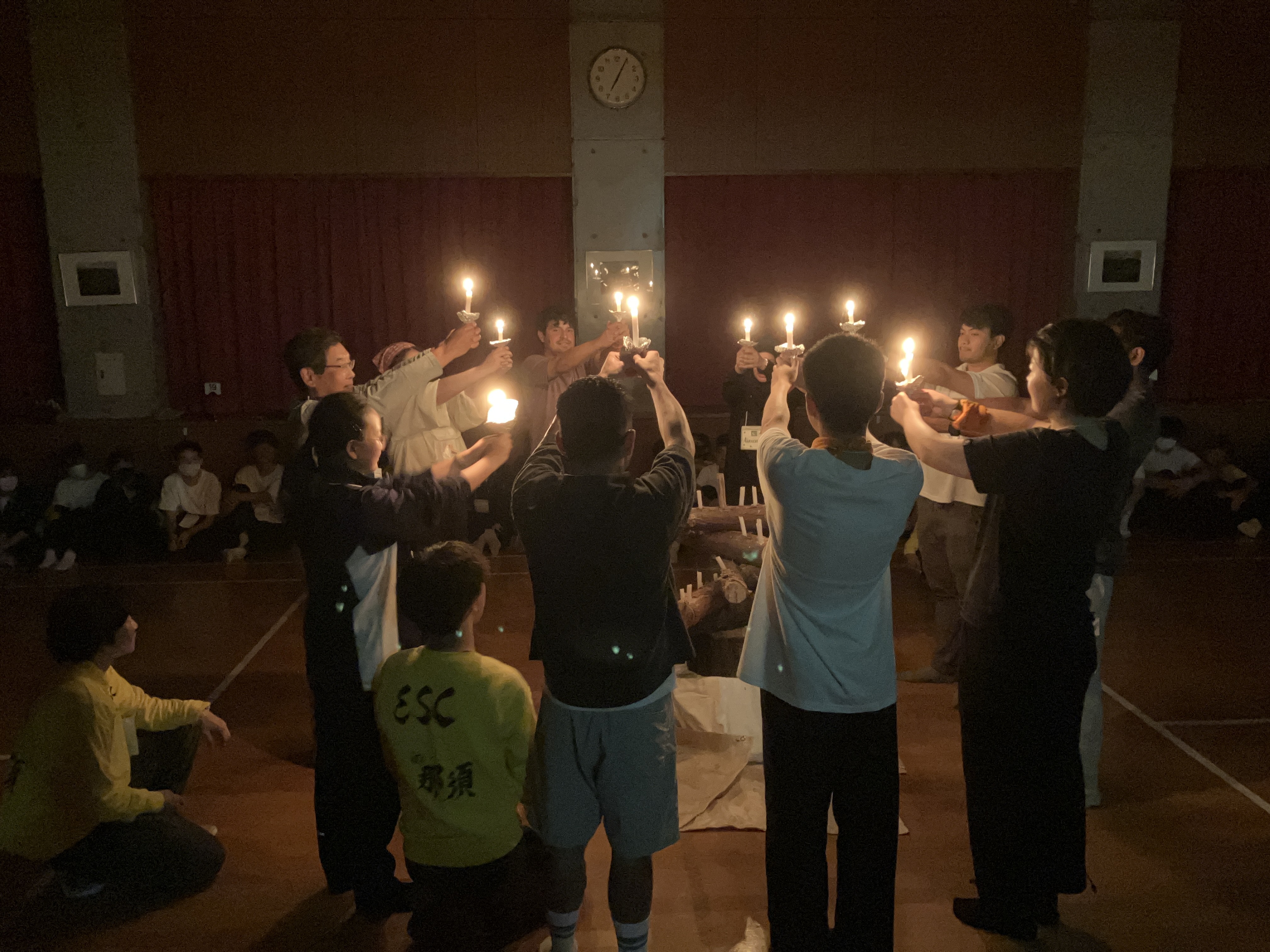 キャンドルファイアの様子2