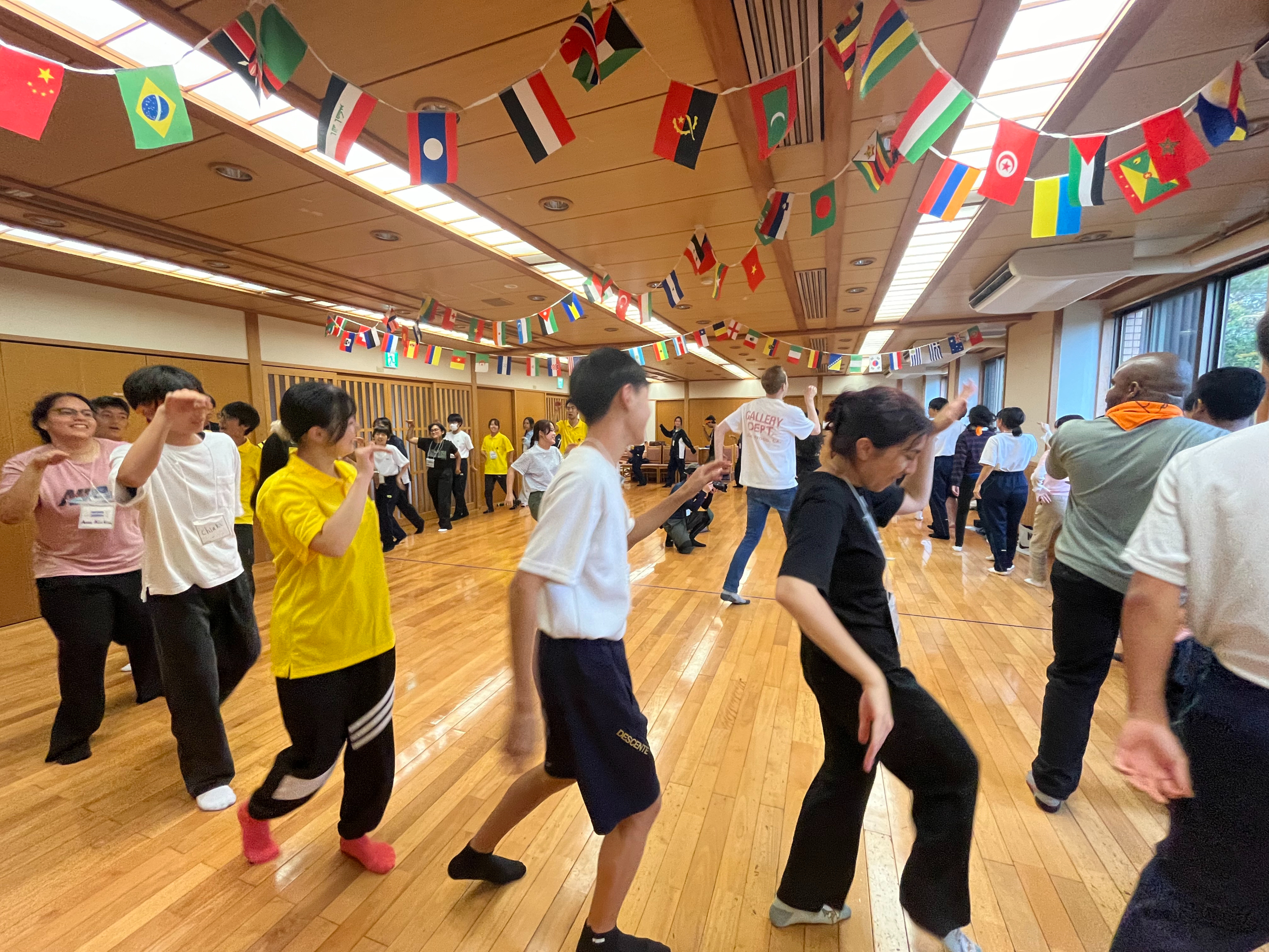 キャンドルファイアに向けての練習