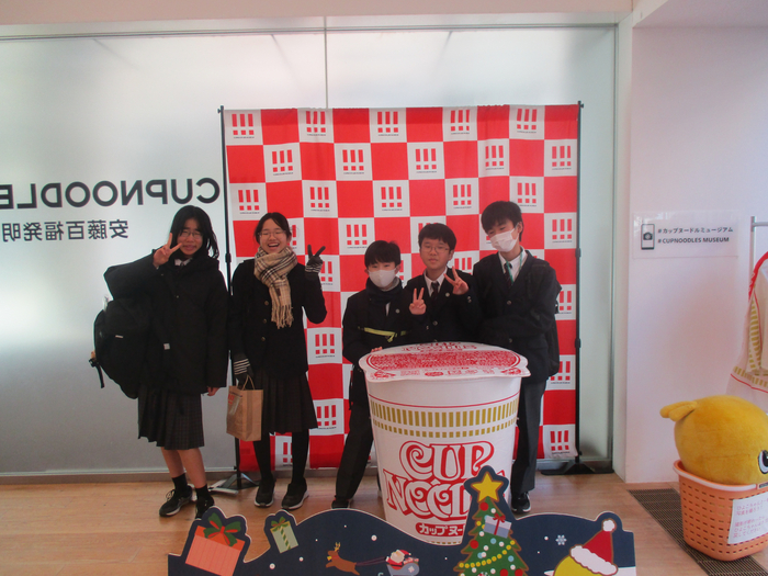 カップヌードルミュージアムの様子