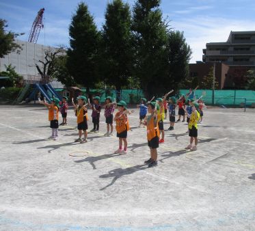 運動会にむけて