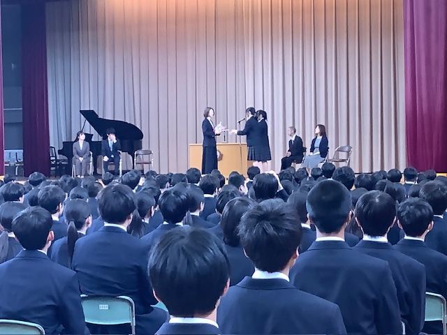 離任式1