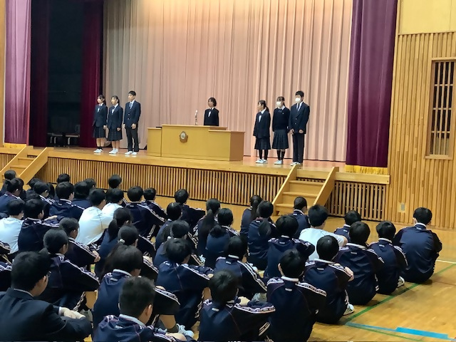 認証式1