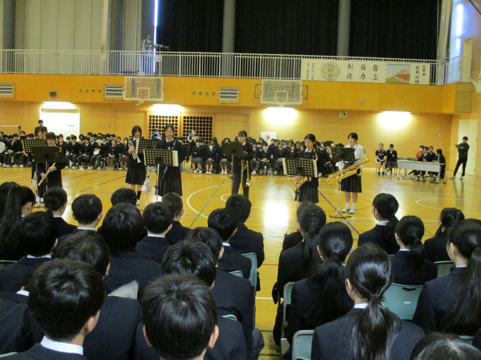 新入生歓迎会の様子1