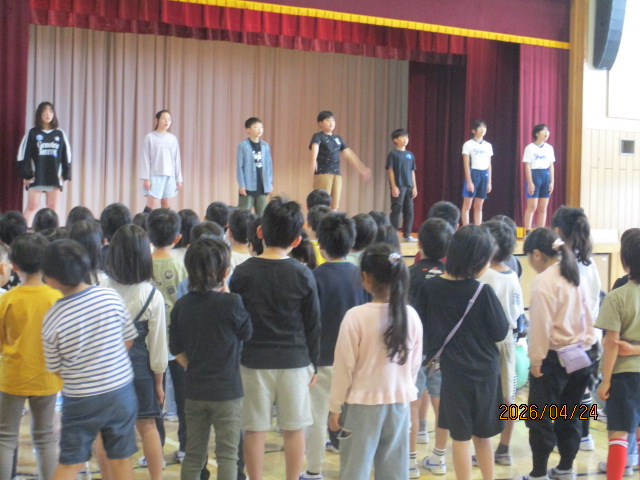 活躍する5年生