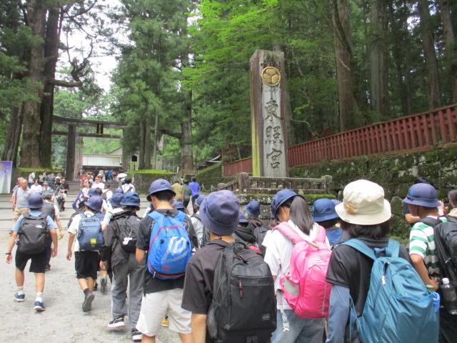 東照宮の様子