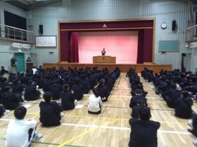 4月生徒朝礼3