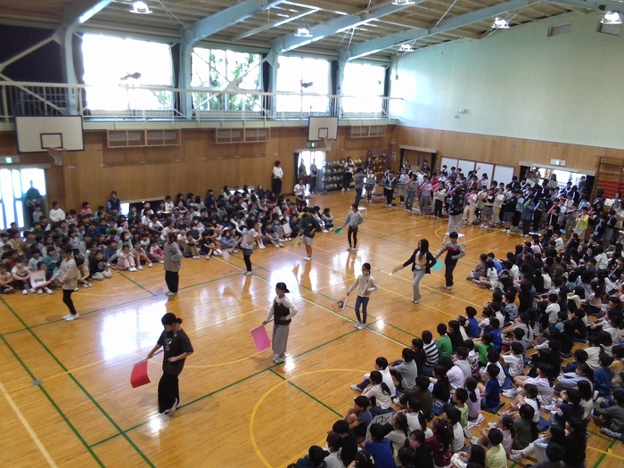 6年の歓迎の演奏