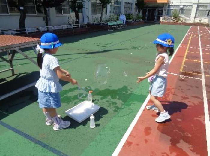 水遊び