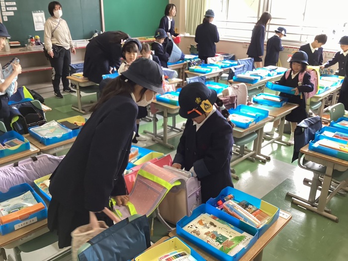 一年生のお世話