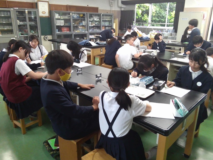 実験の様子