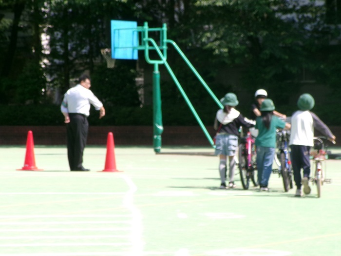 自転車安全教室