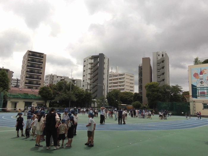 校庭の様子