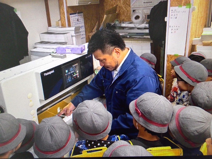 3年生 社会科 中村印刷所の見学