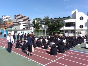 避難訓練画像1