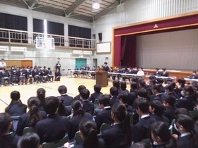 生徒総会風景1