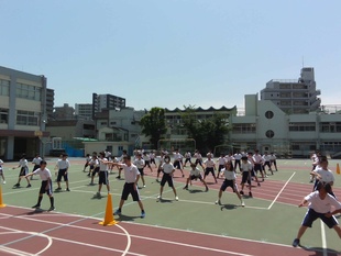 1年運動会練習2