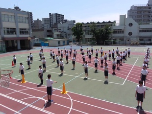 1年運動会練習1