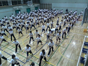 運動会全体練習2