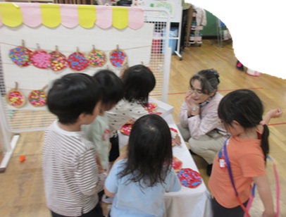 ピザ屋さんの写真