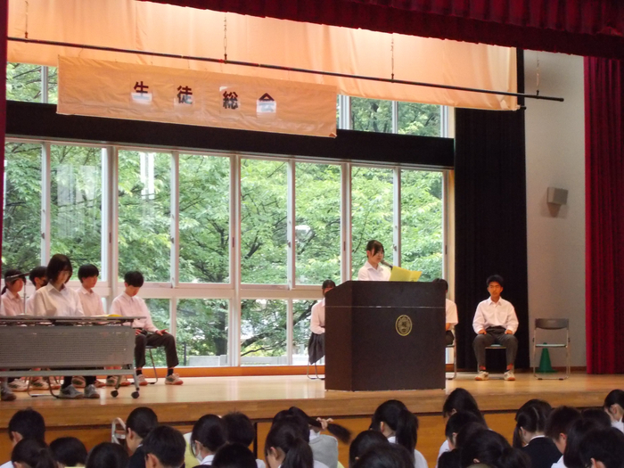 生徒総会の様子3
