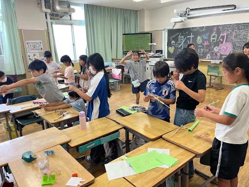 4年生のもみじまつりの様子 1