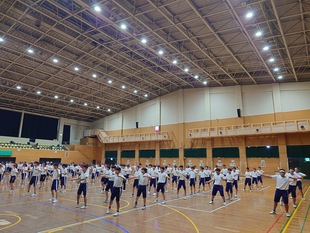 運動会予行