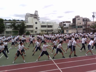 運動会全体練習最終