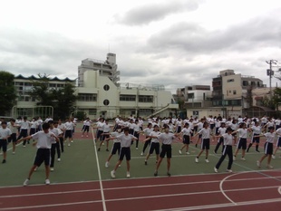 運動会全体練習最終