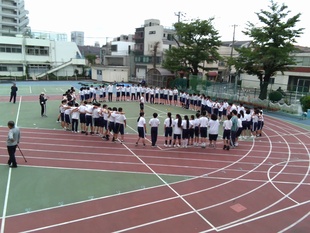 運動会全体練習最終