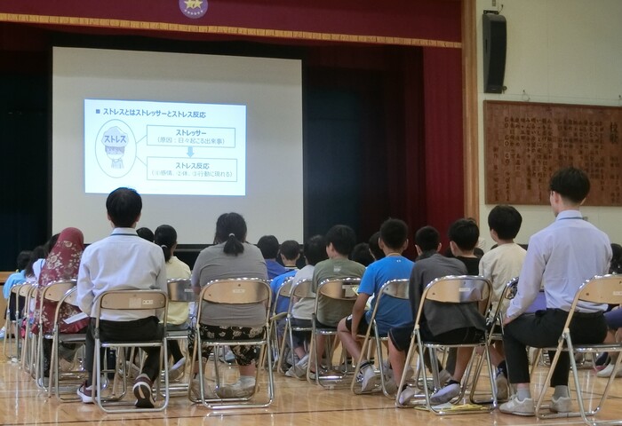 出前授業の様子