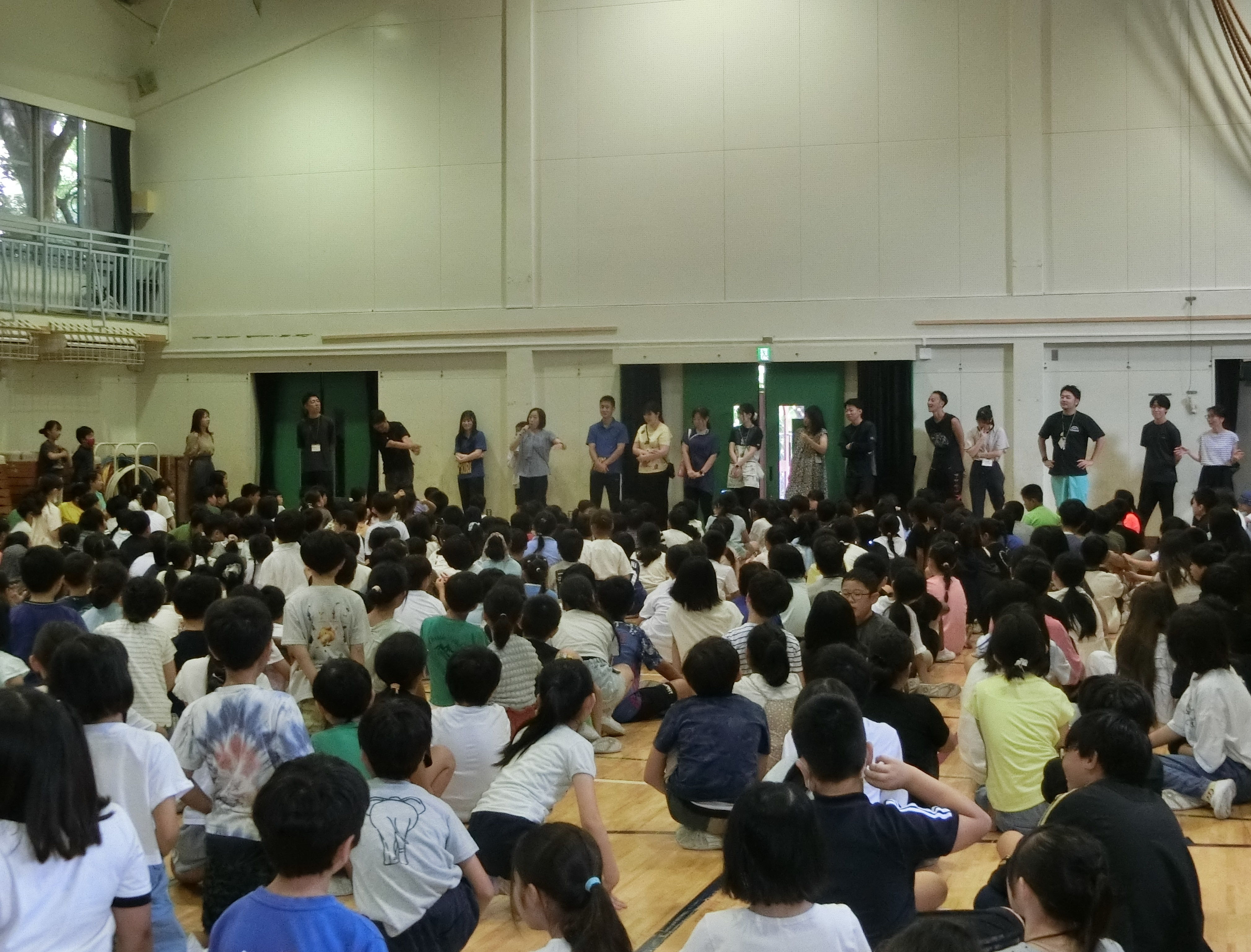 集会の様子