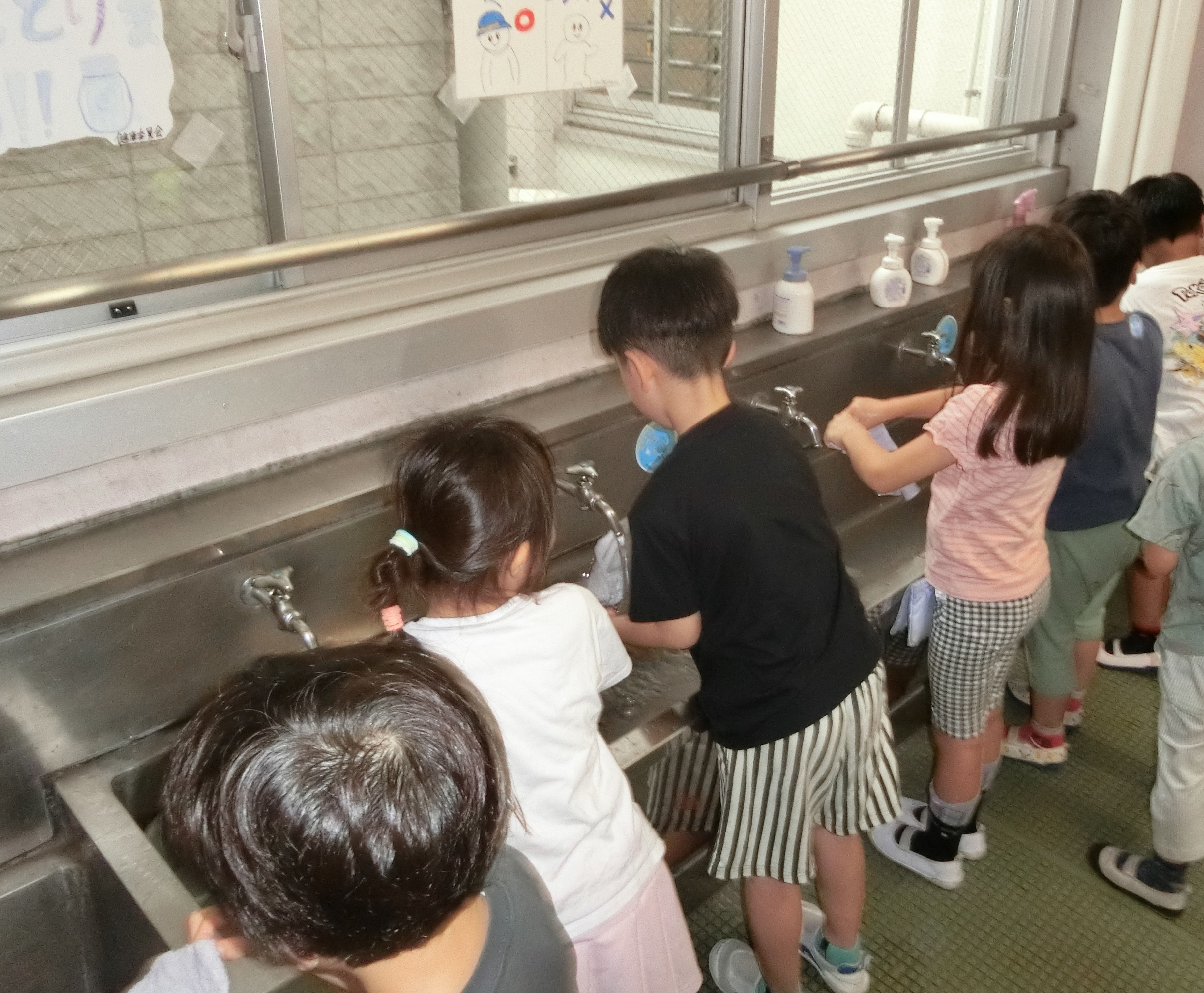 大掃除の様子