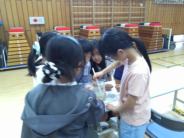 （実験の様子）