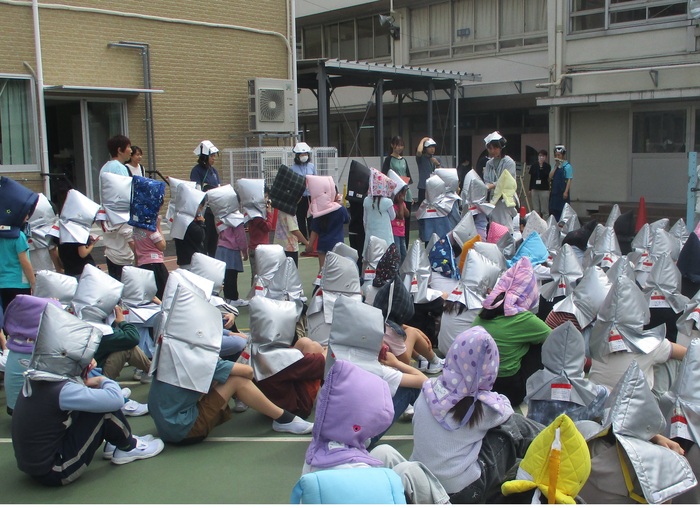 避難訓練が行われました