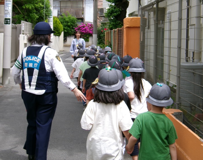 1年生交通安全教室が行われました。