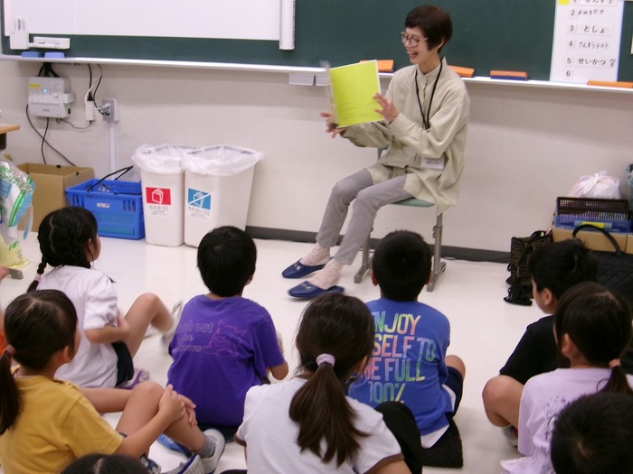 読み聞かせがありました