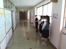 生徒会選挙活動