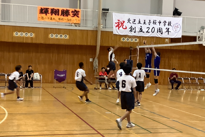 男子バレー1