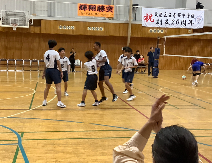 男子バレー3